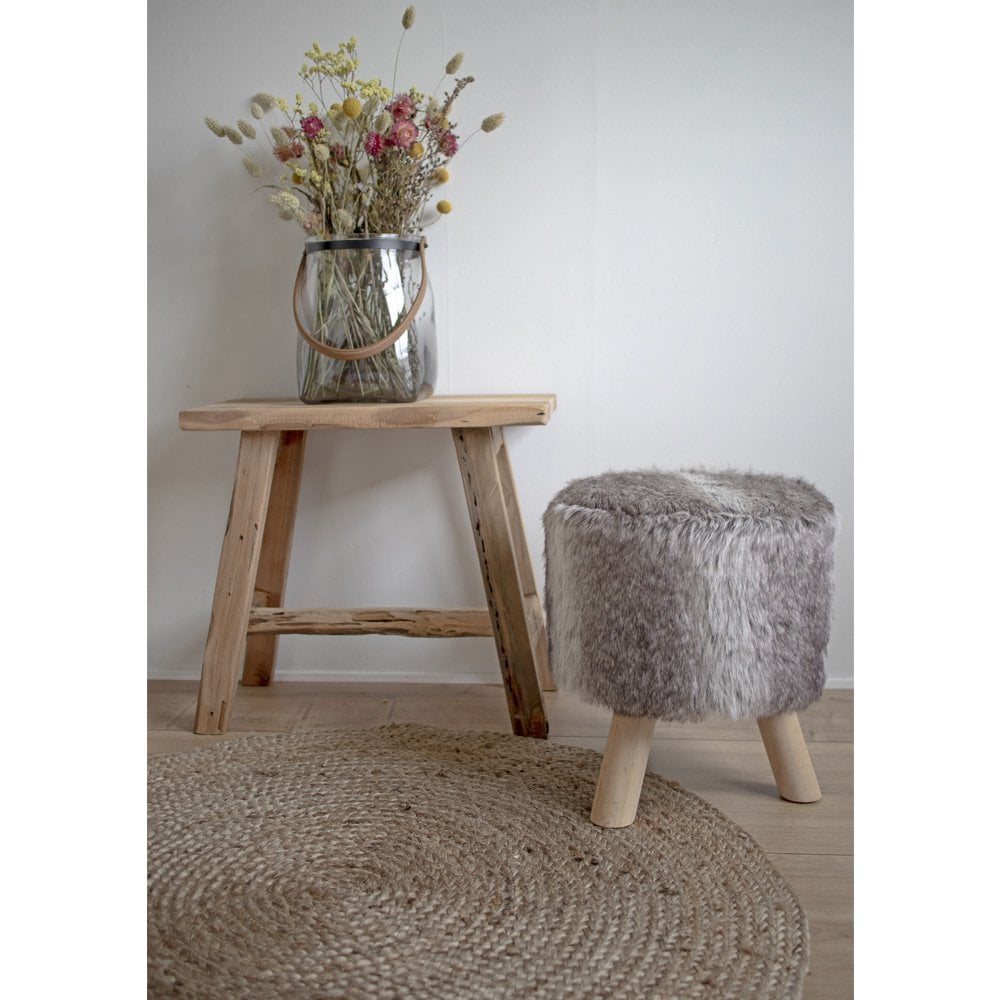 Set de Table Bombay - Naturel, Jute, Ø38cm - Lot de 4