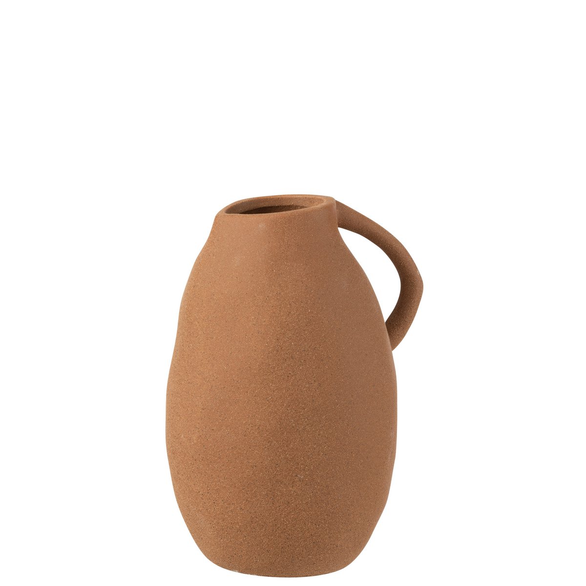 Vase J-Line Pichet - céramique - marron - moyen