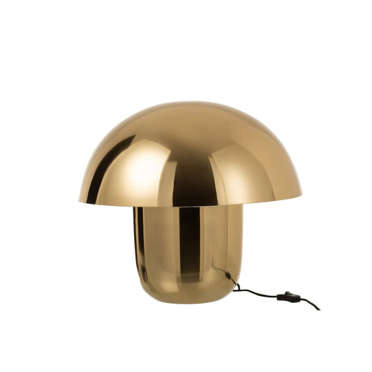 Lampe J-Line Mushroom - fer - or - grand