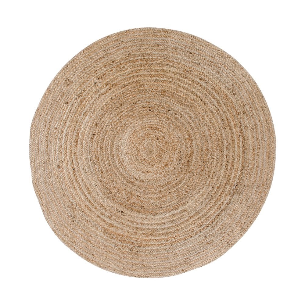 Set de Table Bombay - Naturel, Jute, Ø38cm - Lot de 4