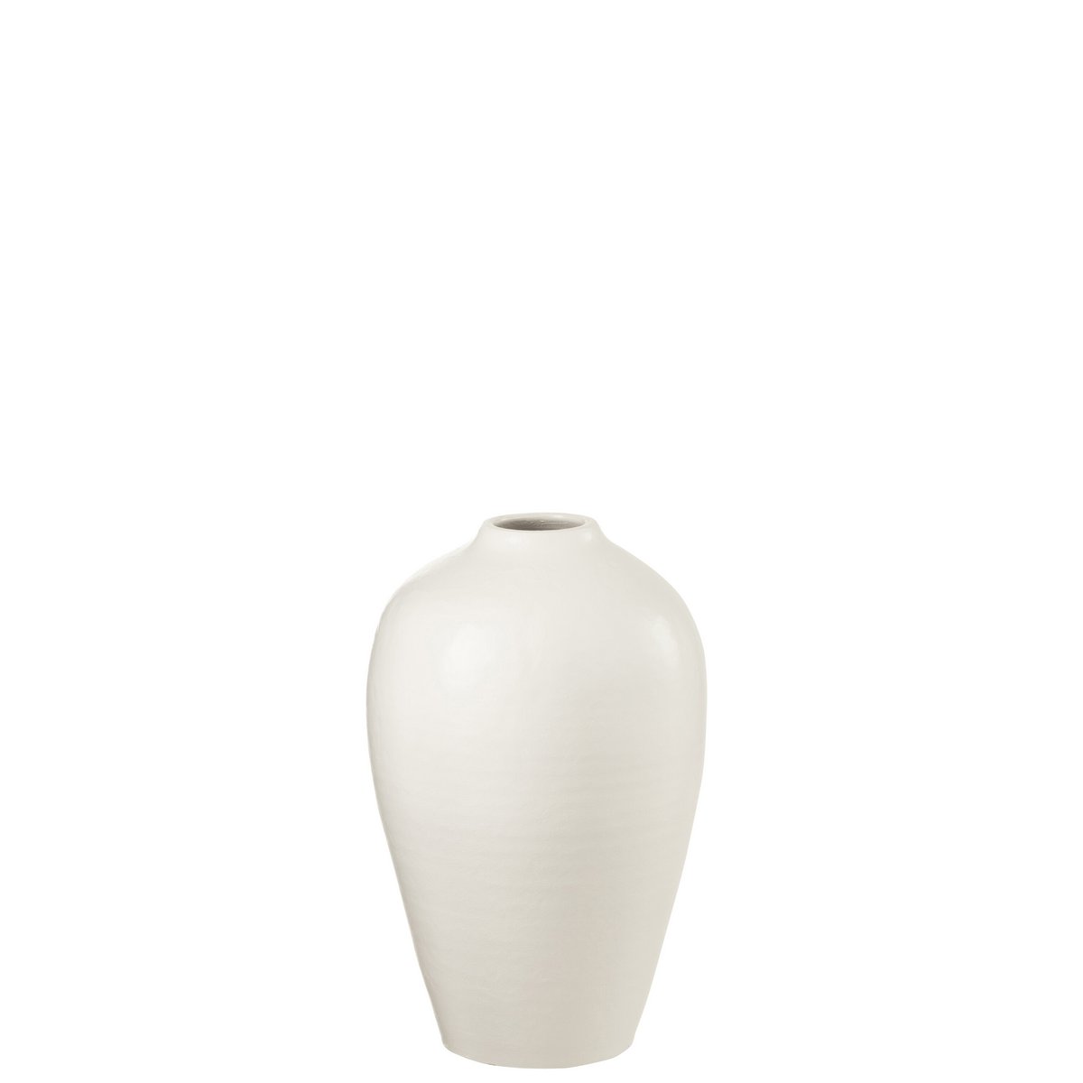 Vase J-Line - céramique - blanc - petit - 35,00 cm de haut