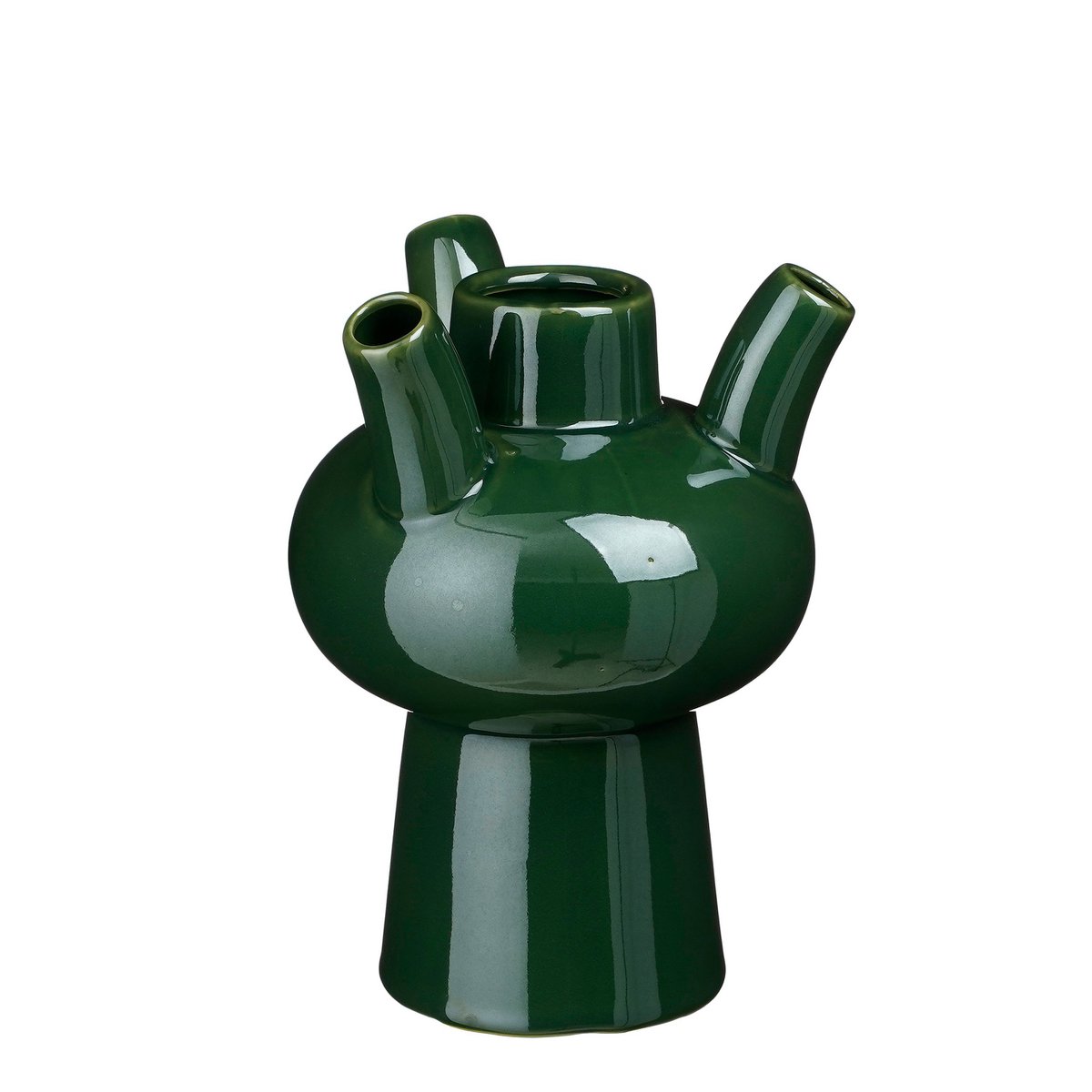 Vase Tulipe Marlijn - H28 x Ø20 cm - Céramique - Vert